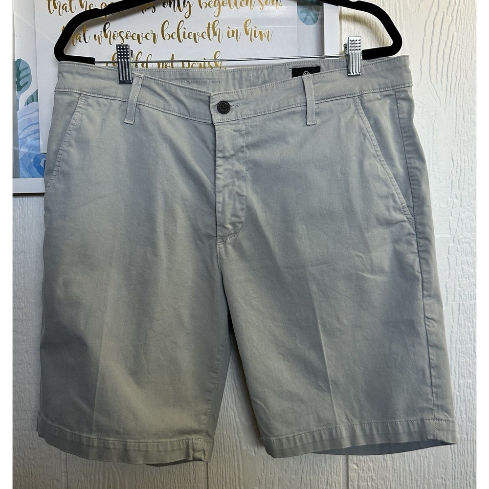 AG Goldschmied The Wanderer Chino Shorts Men's Knee Length Size 36 R